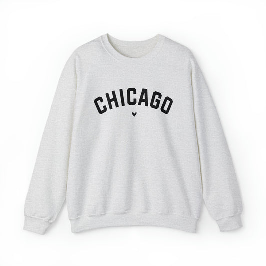 Chicago Tiny Heart Sweatshirt